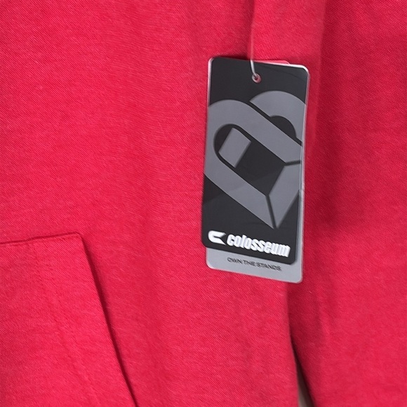 NWT Colosseum Ohio State Buckeyes Red Hoodie Sweatshirt Embroidered College - Picture 4 of 16